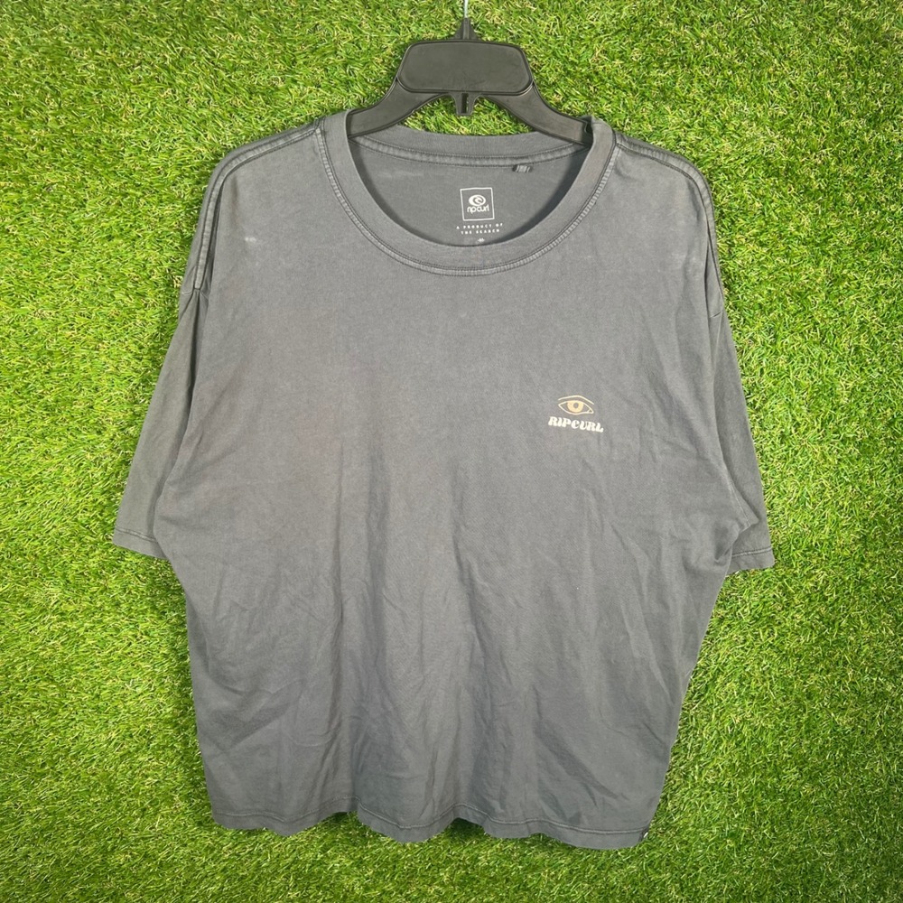 Rip Curl Mens Cultivate The Mind Graphic T-Shirt Faded Black Size M